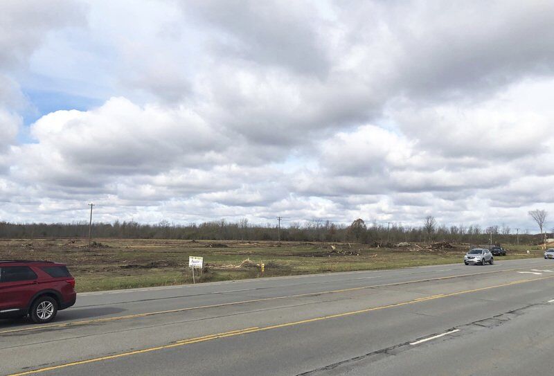 Large clearing project underway on S. Transit Road